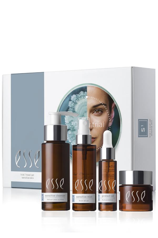 Reisesett // prøvepakke (30dager) Sensitiv hud - Esse Skincare