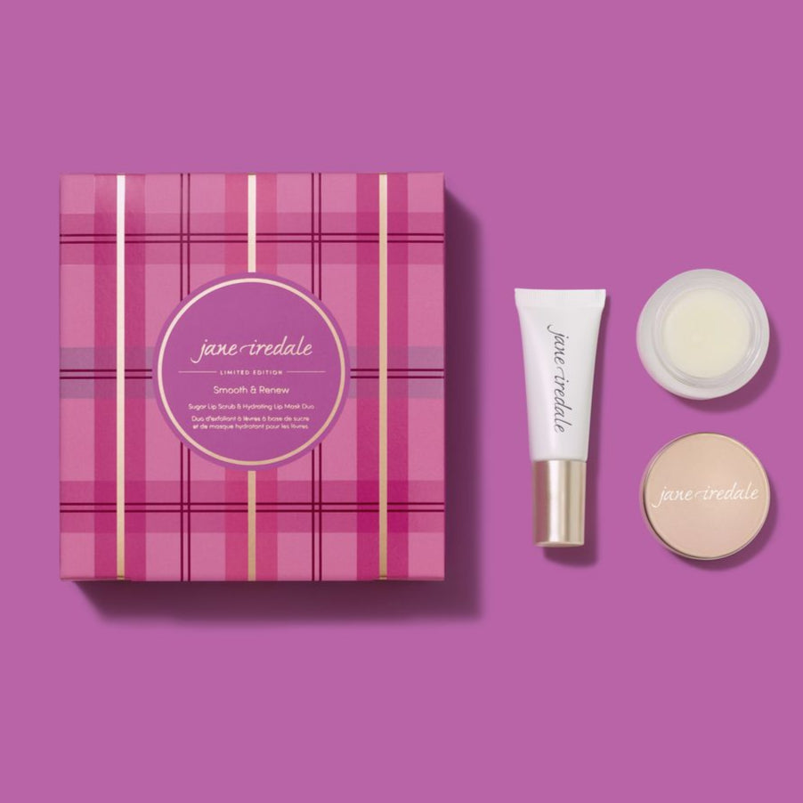 SMOOTH & RENEW Sugar Lip Scrub & Hydrating Lip Mask Duo